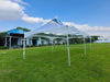 Image of 15' x 30' Premium High Peak Frame Canopy Tent - Clear