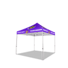 Image of 10x10 Custom Canopy Tent w/ Back Wall & Table Cover