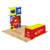 Image of Custom GeoMetrix Pop-Up Trade Show Booth Display - (2x3 - 7 Panel)
