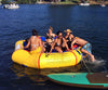 Image of 4th of july Island Hopper water bouncer fun.