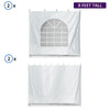 Image of 10x10-high-peak-frame-tent-sidewall-kit-img_1