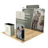 Image of Tension Fabric Trade Show Display with Portable Banner