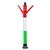 Image of Air Dancers® Inflatable Tube Man Red, White, and Green