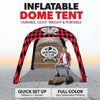 Image of Custom Inflatable Dome Tent - Select Silver Package