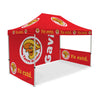 Image of Custom Canopy Tent with Full Back & Half Side Walls
