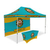 Image of Custom Canopy Tent with Back Wall & Table Cover