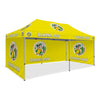 Image of Custom Canopy Tent with Three Back Walls