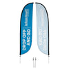 Image of 12ft Feather Flag - Jackson Hewitt - Drop Off Service