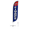 Image of Easy Finance Feather Flag with Stars
