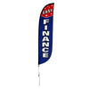 Image of Easy Finance Feather Flag with Stars