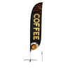 Image of Coffee Feather Flag