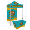 Image of Custom Canopy Tent with Back Wall & Table Cover