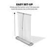 Image of Custom Tabletop Retractable Banner