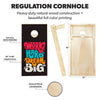 Image of Custom Regulation Cornhole Board