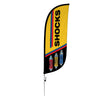 Image of 8ft Shocks Feather Flag