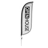 Image of 8ft Open House Feather Flag