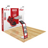 Image of Curved Pop Up Trade Show Display w/ Tablet & Media Stand