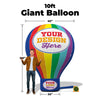 Image of Custom Advertising Balloon