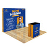 Image of Straight Pop Up Trade Show Display