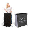 Image of Straight Pop Up Trade Show Display with Media Stand