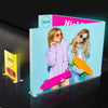 Image of Backlit Trade Show Booth SEG Corner & Partition