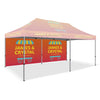 Image of Custom Canopy Tent Full Back Wall
