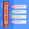 Image of Custom Rectangle Flag Banner