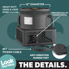 Image of Weather-Resistant Air Dancers® Blower (12" Diameter) 3-Pack