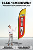 Image of Auto Tint Feather Flag