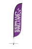 Image of Anytime Fitness Feather Flag Purple