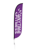 Image of Anytime Fitness Feather Flag Purple