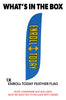 Image of Gym Enroll Today Feather Flag Blue
