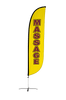 Image of Massage Feather Flag