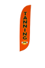 Image of Tanning Feather Flag Orange