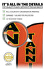 Image of Tanning Feather Flag Orange