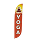 Image of Yoga Feather Flag Red