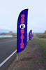 Image of Gas Station Feather Flag