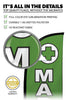 Image of Marijuana Feather Flag Green