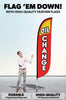 Image of Oil Change Feather Flag