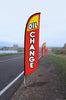 Image of Oil Change Feather Flag