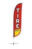 Image of Tire Sale Feather Flag