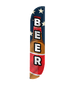 Image of Beer Feather Flag Red White Blue