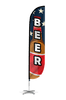 Image of Beer Feather Flag Red White Blue