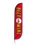 Image of Beer & Wine Feather Flag