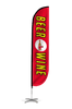 Image of Beer & Wine Feather Flag