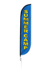 Image of Summer Camp Feather Flag Blue