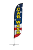 Image of Car Wash Feather Flag