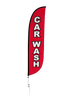 Image of Car Wash Feather Flag