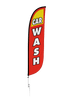 Image of Car Wash Feather Flag