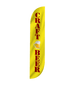 Image of Craft Beer Feather Flag Yellow